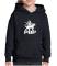 Mikina PBP KID Hood Logo BLK-L